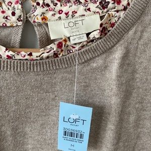 NWT Loft floral top